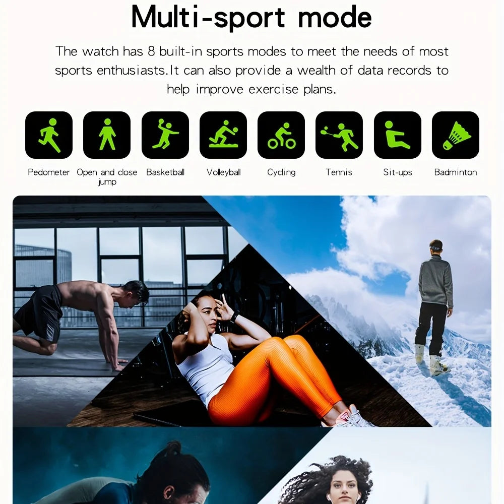 Bluetooth Calling Sports Smartwatch for Men