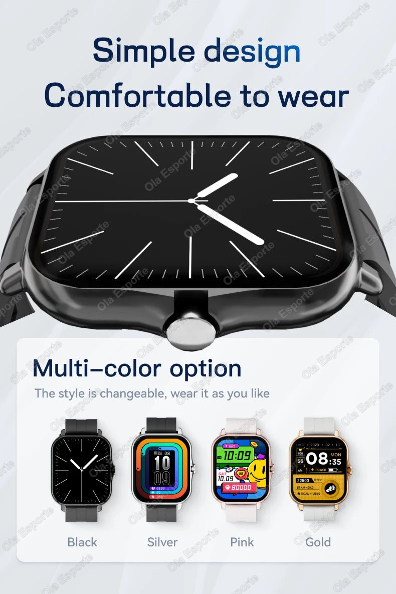 1.83" Bluetooth Calling Health Smartwatch