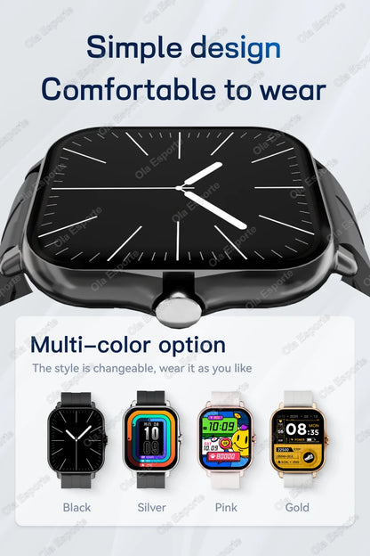1.83" Bluetooth Calling Health Smartwatch