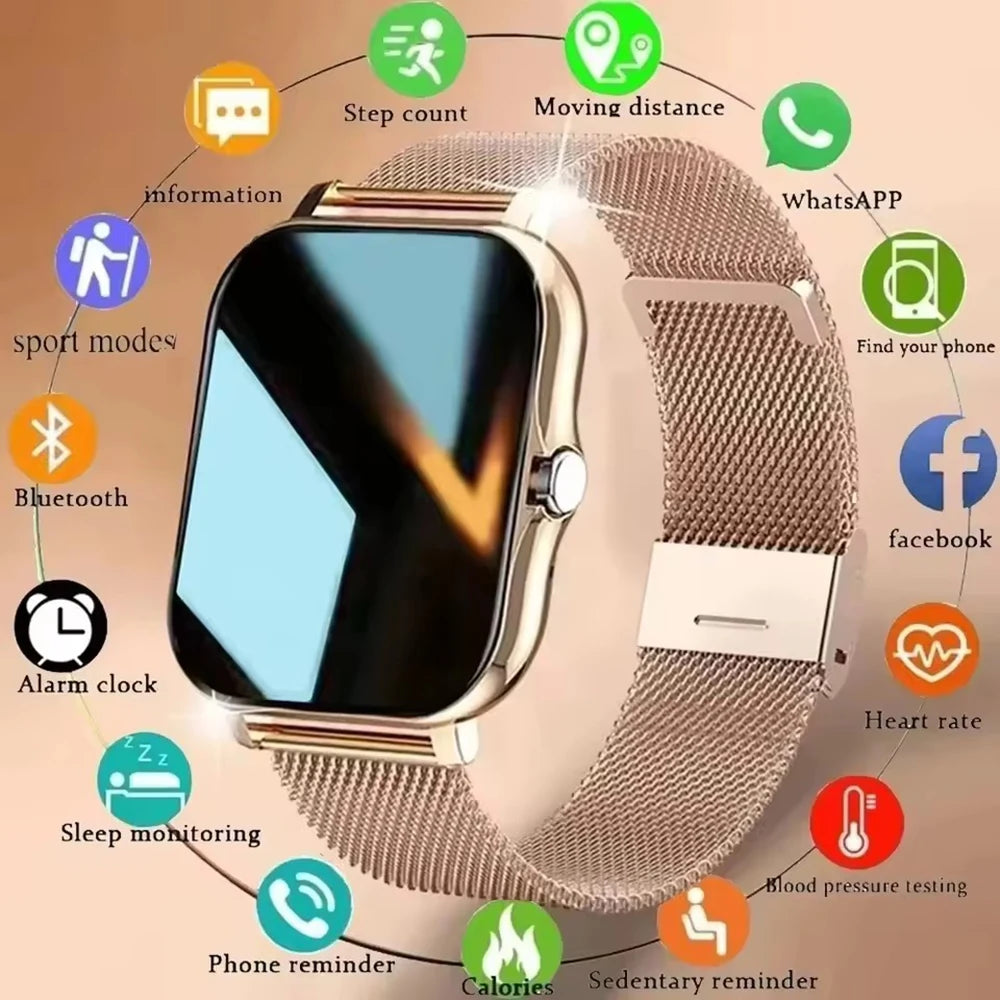 1.83" Bluetooth Calling Health Smartwatch
