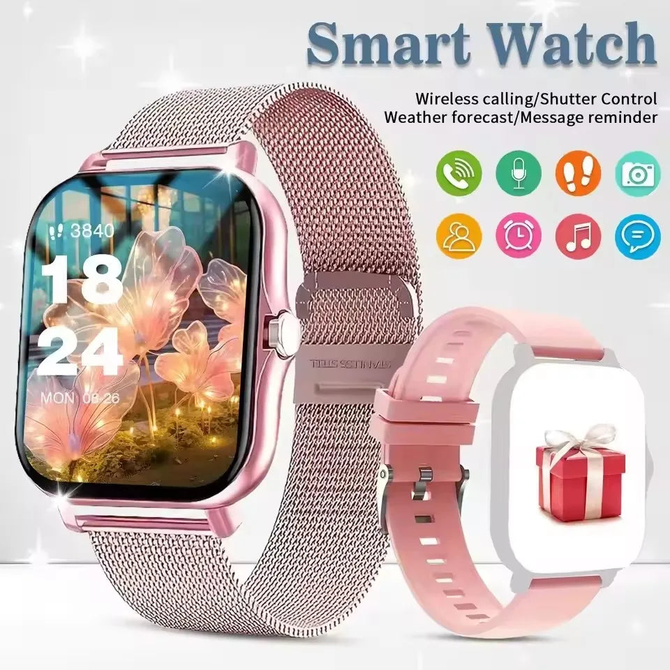 HW12 Bluetooth Calling Fitness Smartwatch