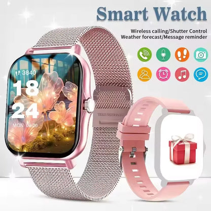 HW12 Bluetooth Calling Fitness Smartwatch