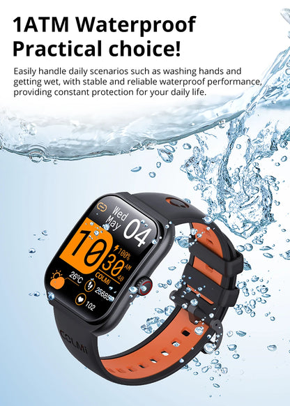 P86 AMOLED Bluetooth Calling Smartwatch