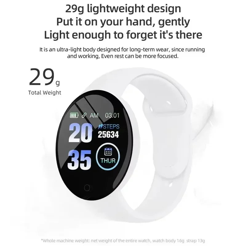 D18 Sports Smartwatch with Color Display