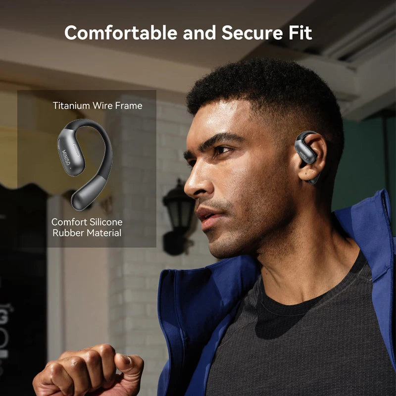 Bluetooth 5.4 Waterproof Sports Wireless Headphones