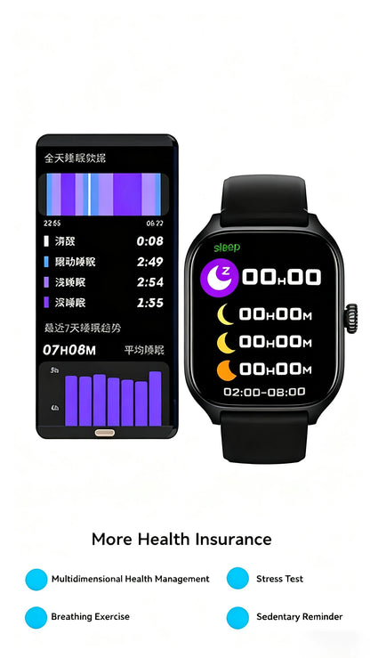 H9 Bluetooth Calling Fitness Smartwatch
