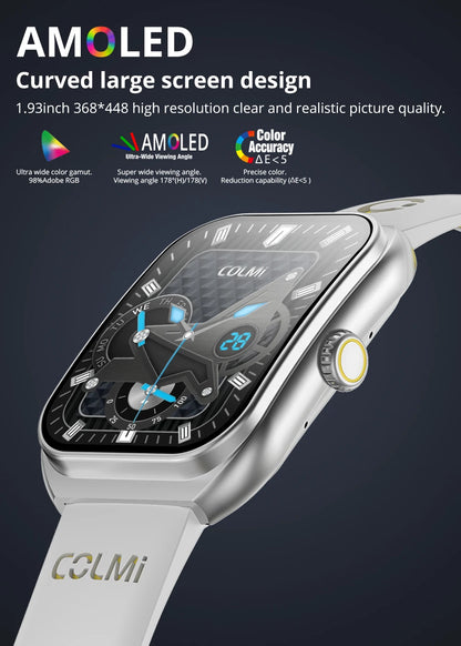 P86 AMOLED Bluetooth Calling Smartwatch