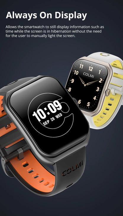 P86 AMOLED Bluetooth Calling Smartwatch