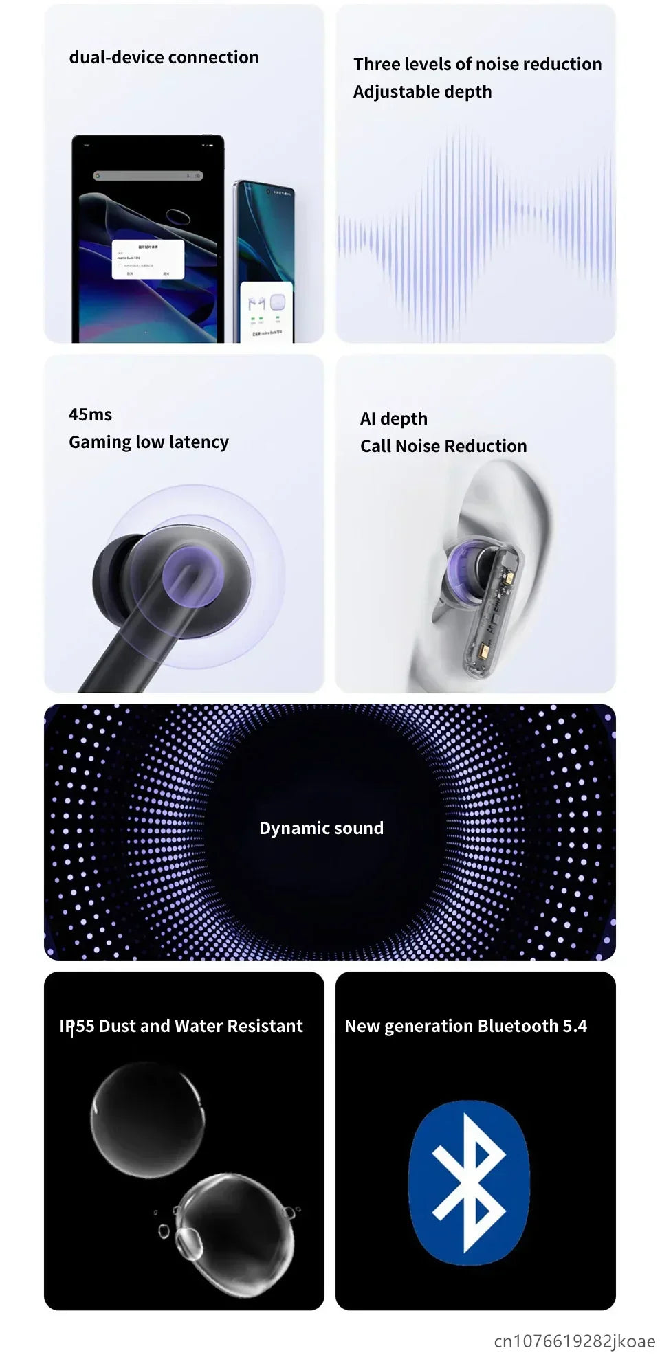 Realme Buds T310 ANC Wireless Earphones