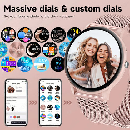 Women's Bluetooth Calling Fitness Smartwatch