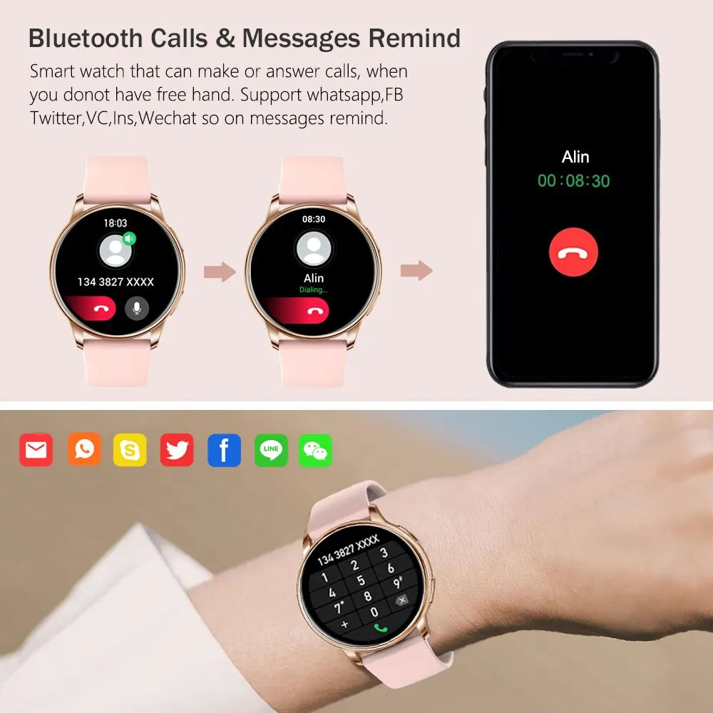 Y22 Bluetooth Calling Fitness Smartwatch
