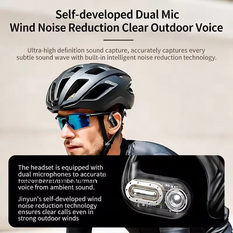 Bluetooth 5.4 Sports Wireless Earhook Headphones