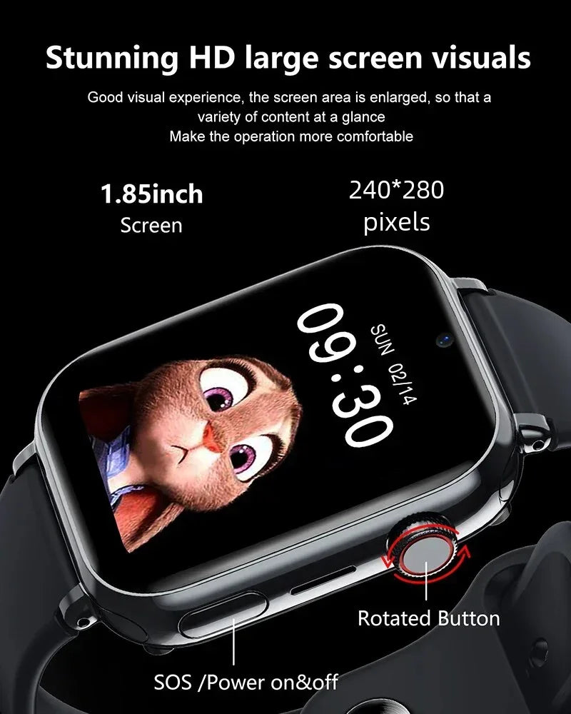 4G Kids Smartwatch with SOS & Camera