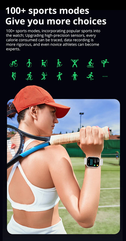 P86 AMOLED Bluetooth Calling Smartwatch