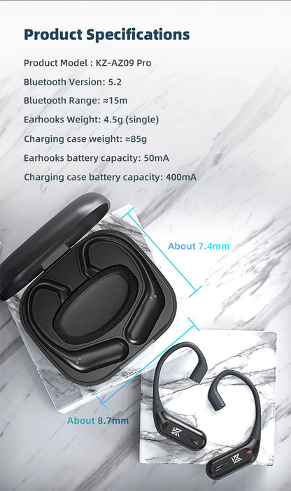 KZ AZ09 PRO Wireless Ear Hook Adapter