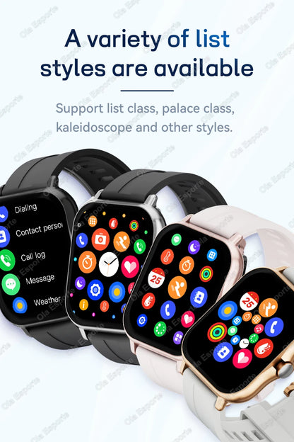 1.83" Bluetooth Calling Health Smartwatch